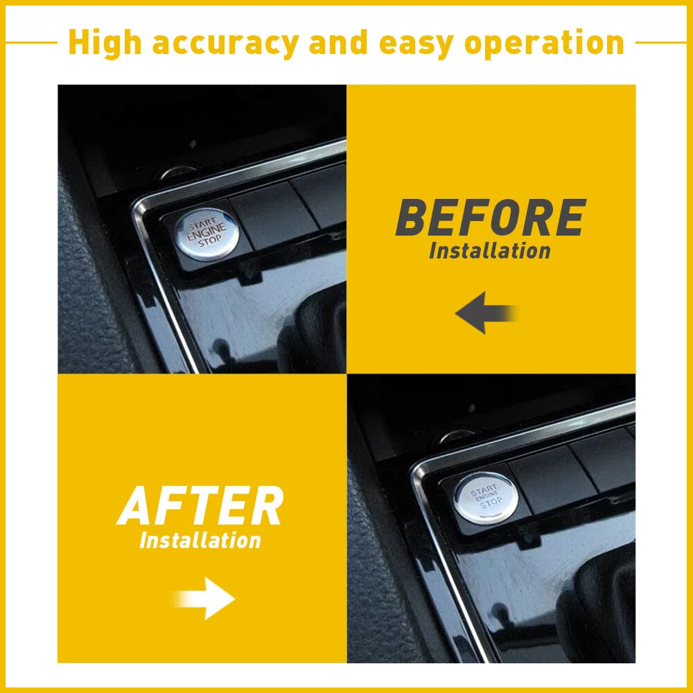Car Start Engine Stop Push Switch Button For VW Jetta 2011-2017 EOA 6B93BC-57