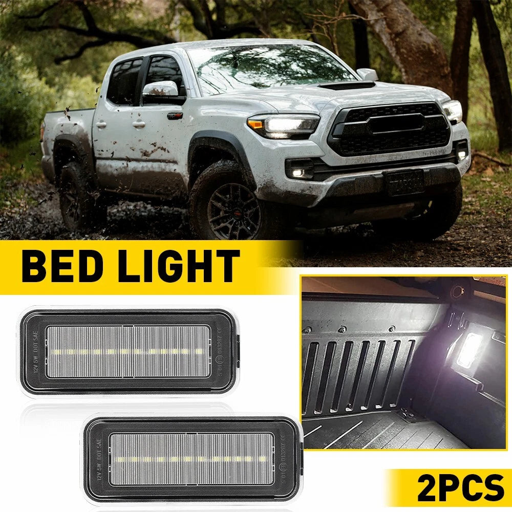 2* LED Bed Lighting Replace Kit For 2020 2021 Toyota 2022 Tacoma Car Accessories 6B93BC-57
