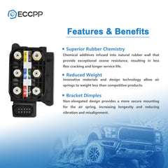 Air Suspension Solenoid Valve Block Fits Mercedes W164 W166 W221 W251 W212 W216 6B93BC-57