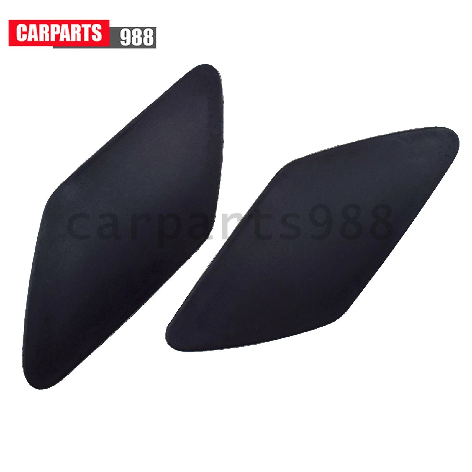 2Pcs Left Right Headlight Washer Nozzle Cover for 2011-2016 Porsche Cayenne 6B93BC-57