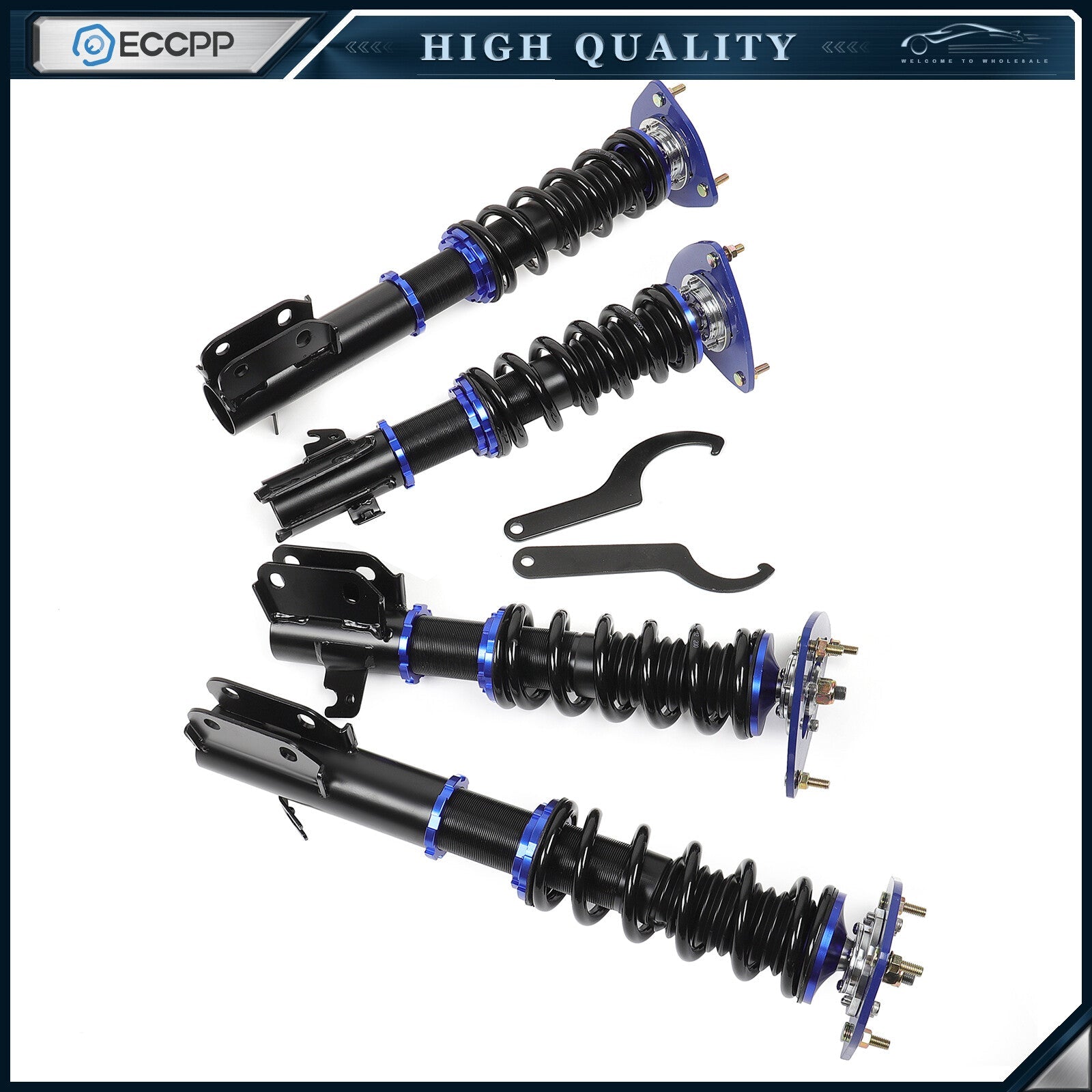 Coilovers Suspension Kits For 2002-2007 Impreza WRX GDA Struts Shocks Adj.Height 6B93BC-57