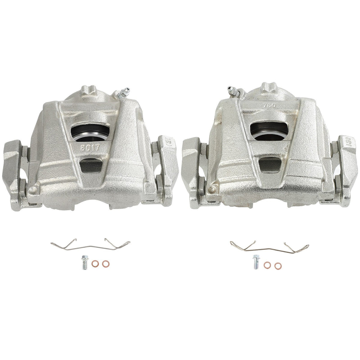 Front Brake Calipers 2Pcs For 2015-2017 2018 Audi Q3 2015-2018 Audi Q3 Quattro 6B93BC-57