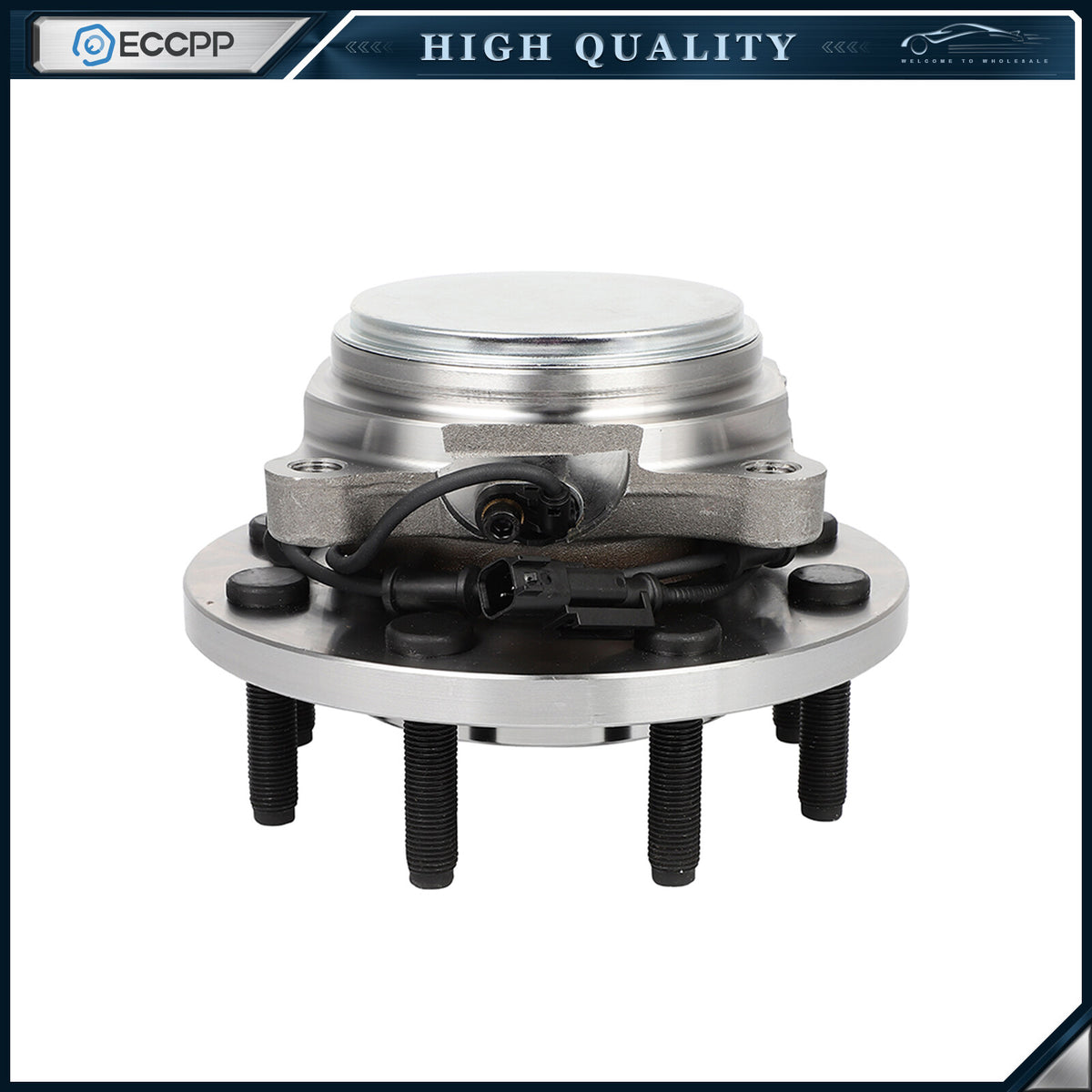 1Pc Wheel Hub Bearing Assembly Front RWD For 2012 2013 2014 Ram 2500 3500 DRW