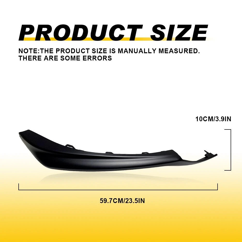Fits 2021 2022-2023 Toyota Camry XSE SE Front Bumper Side Trim Left Driver EOA 6B93BC-57