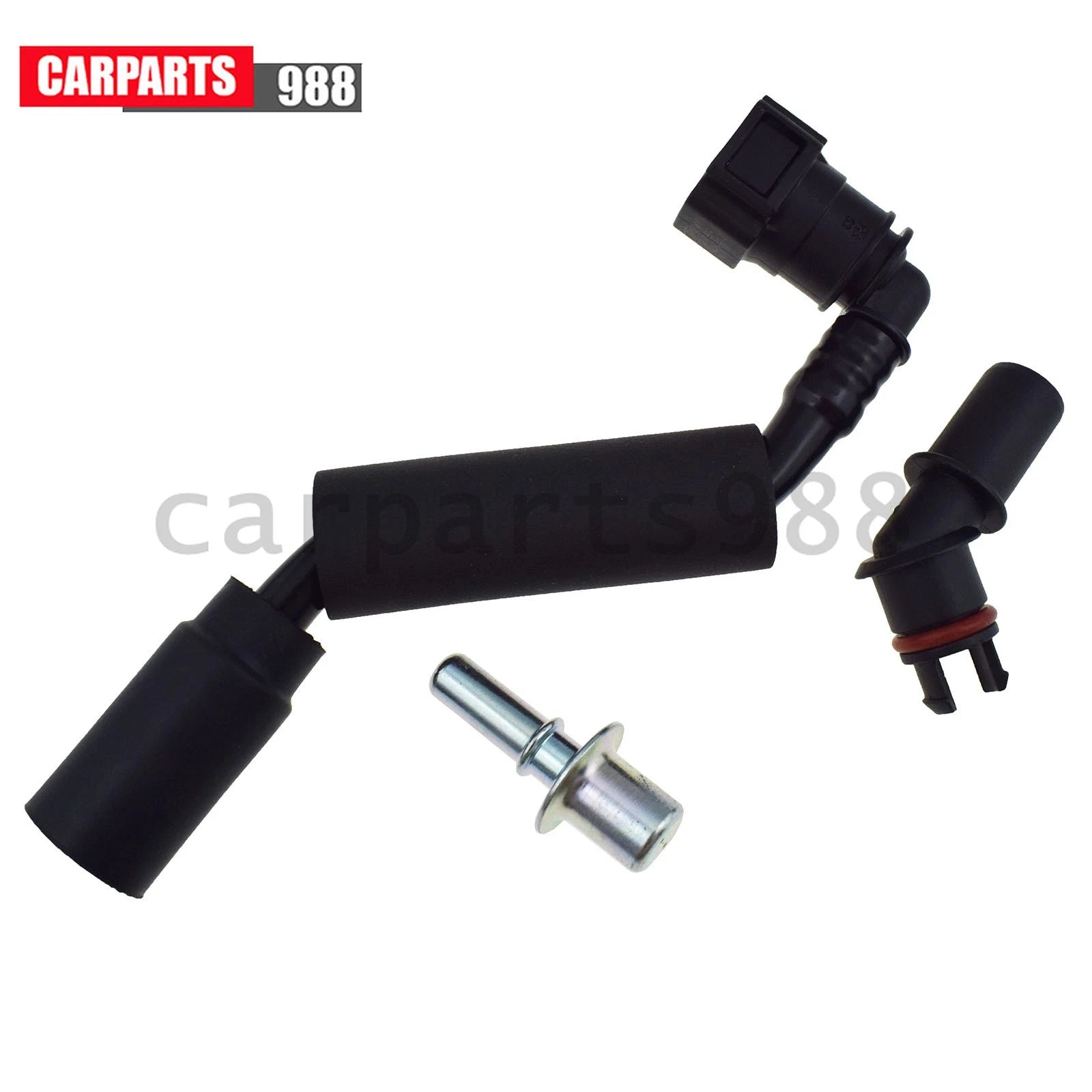 PCV Valve + Tube & Fitting Adapter Kit For Chevrolet GMC Acadia Enclave Traverse 6B93BC-57