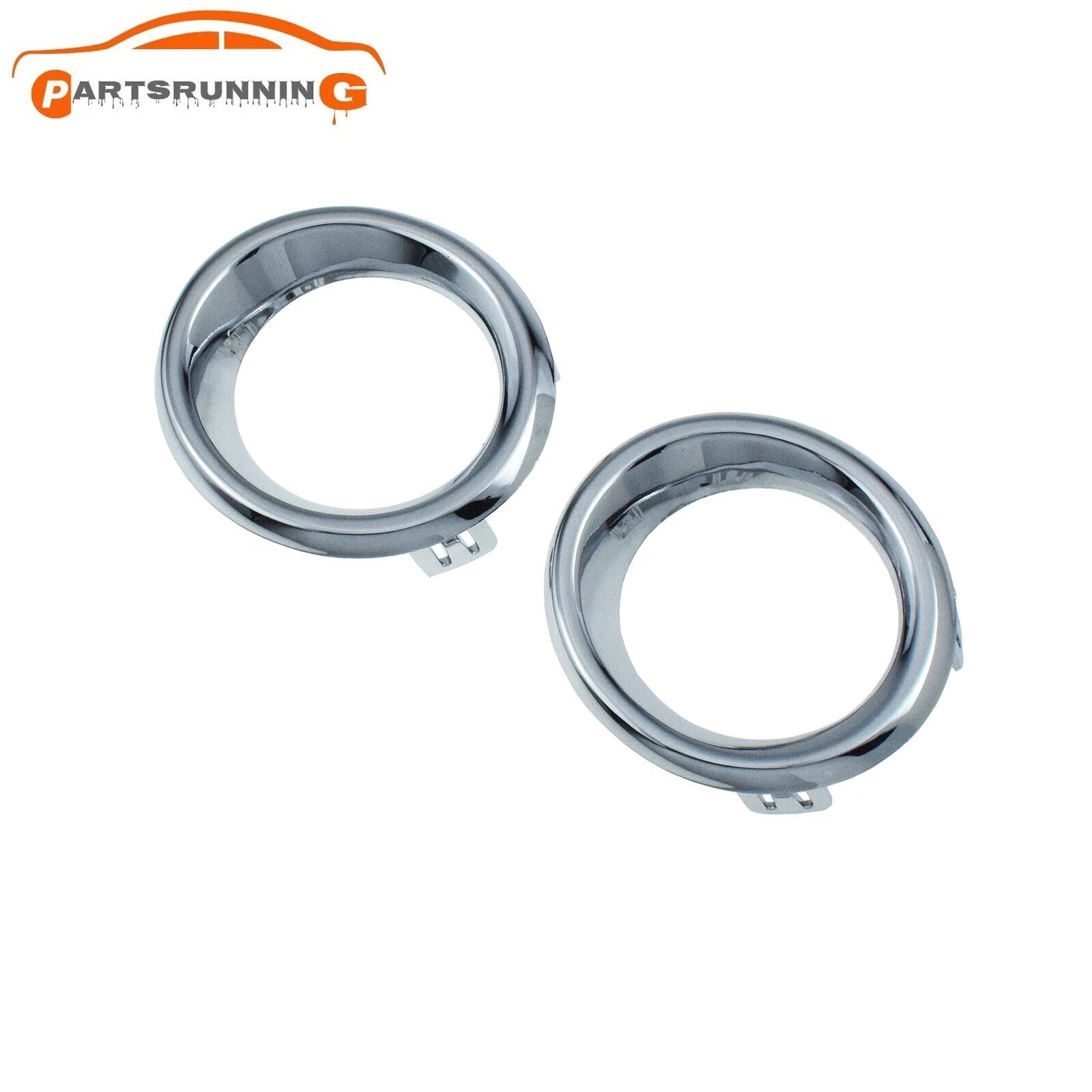 Driver & Passenger Side Fog Light Trim Set BJE150C12,BJE150C22 For 14-16 Mazda 3 6B93BC-57