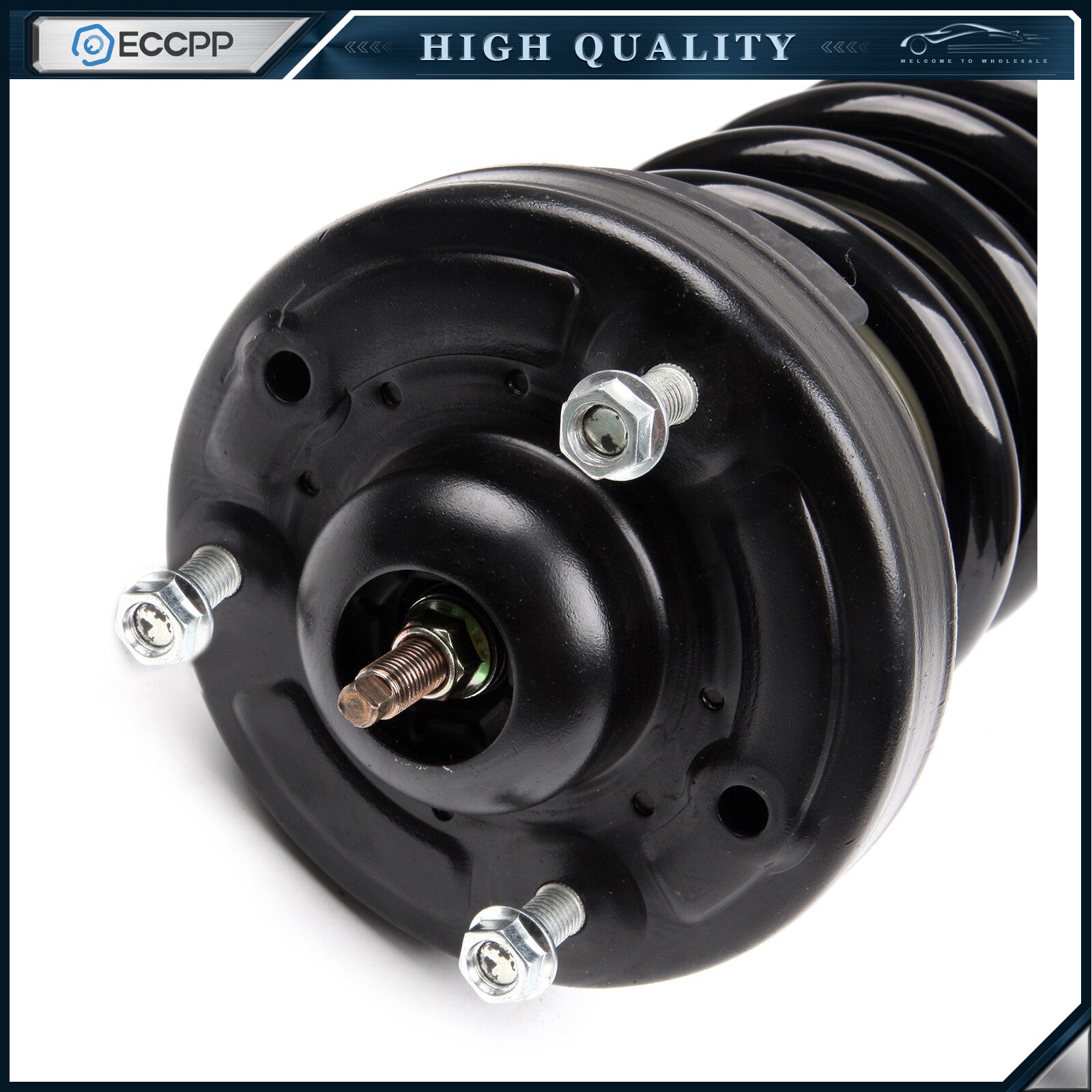 For Ford F150 Mark LT RWD Front Complete Strut Springs Assembly and Rear Shocks 6B93BC-57