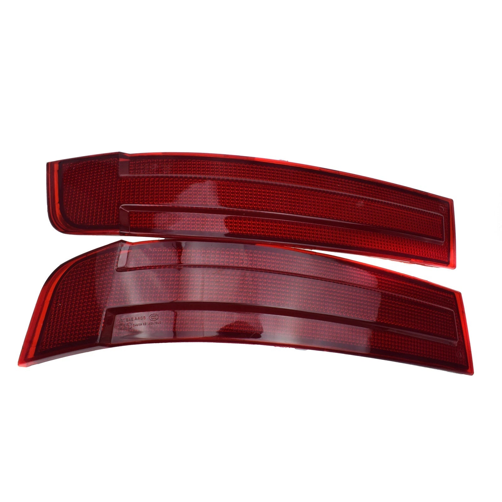 Pair Rear Bumper Reflector Lens for Mercedes-Benz GL450 GL320 GL550 1648201274 6B93BC-57