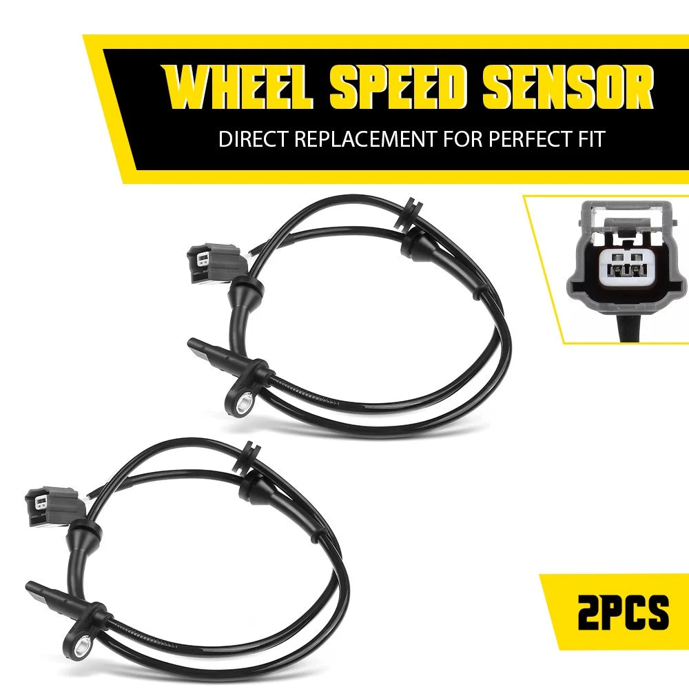 2PCS ABS Wheel Speed Sensor Front Left Right Side For Nissan Rogue 2014-2020 A 6B93BC-57