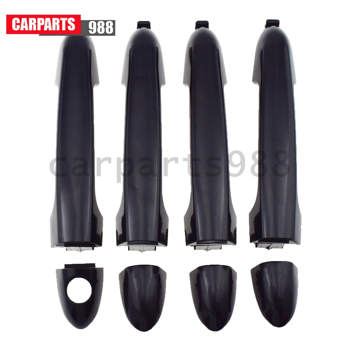 Black Exterior Door Handle Front Rear LH RH for Kia Rio 2012-2017 82651-1W010 6B93BC-57