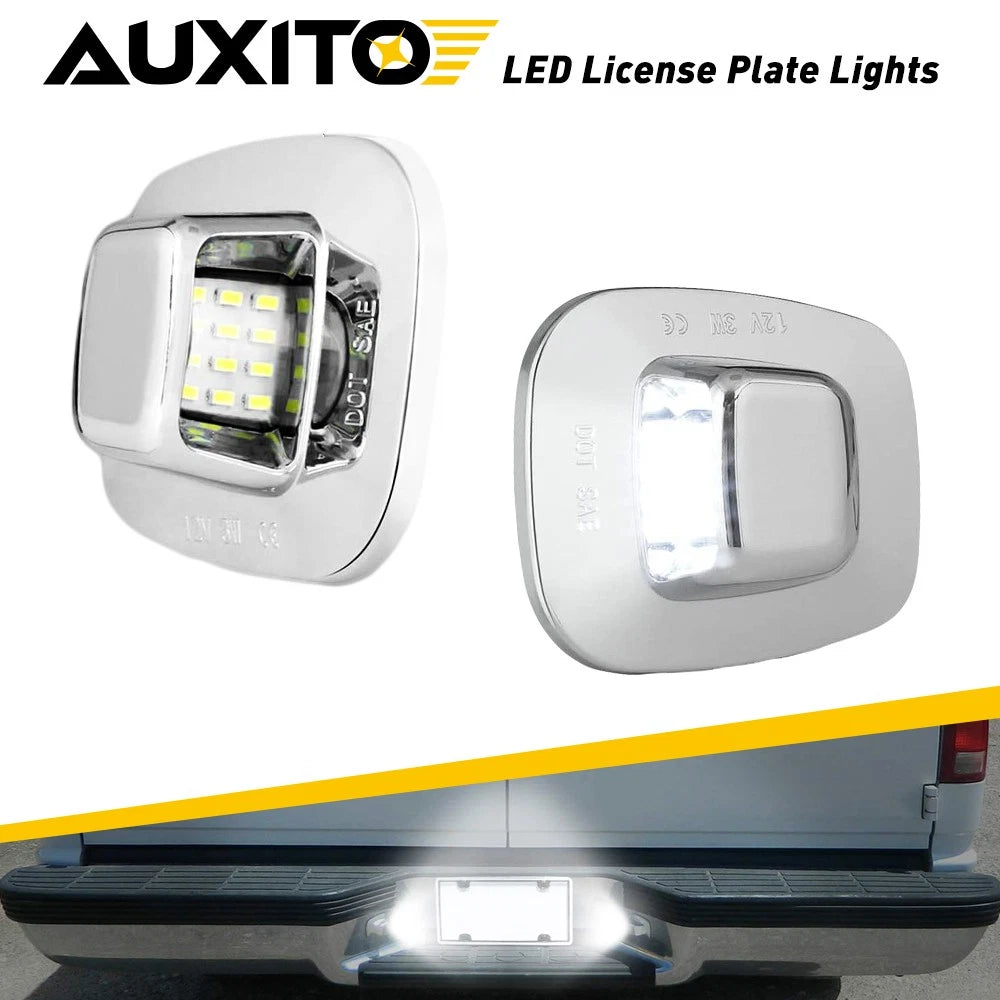 LED License Plate Light For 88-00 Chevy C/K 1500 2500 3500 WHITE Tag Lamp EOA 6B93BC-57