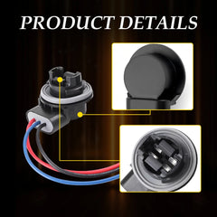 4x Signal Turn Brake Tail Light Wire Harness for 3157 4157 Type Socket LED Bulb 6B93BC-57