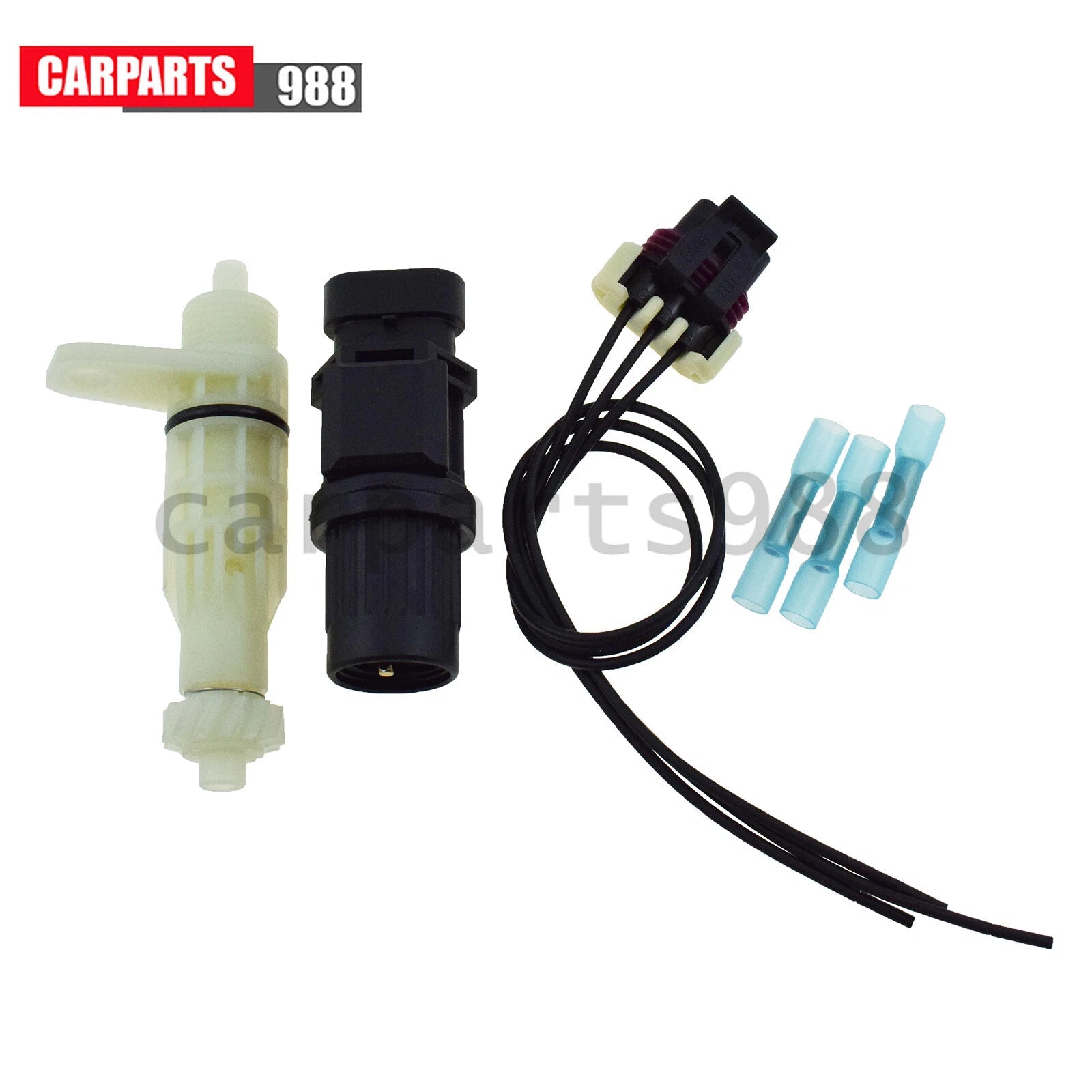 2Pcs Speed Sensor & Connector for Chevrolet Aveo Aveo5 Pontiac G3 96190708 6B93BC-57