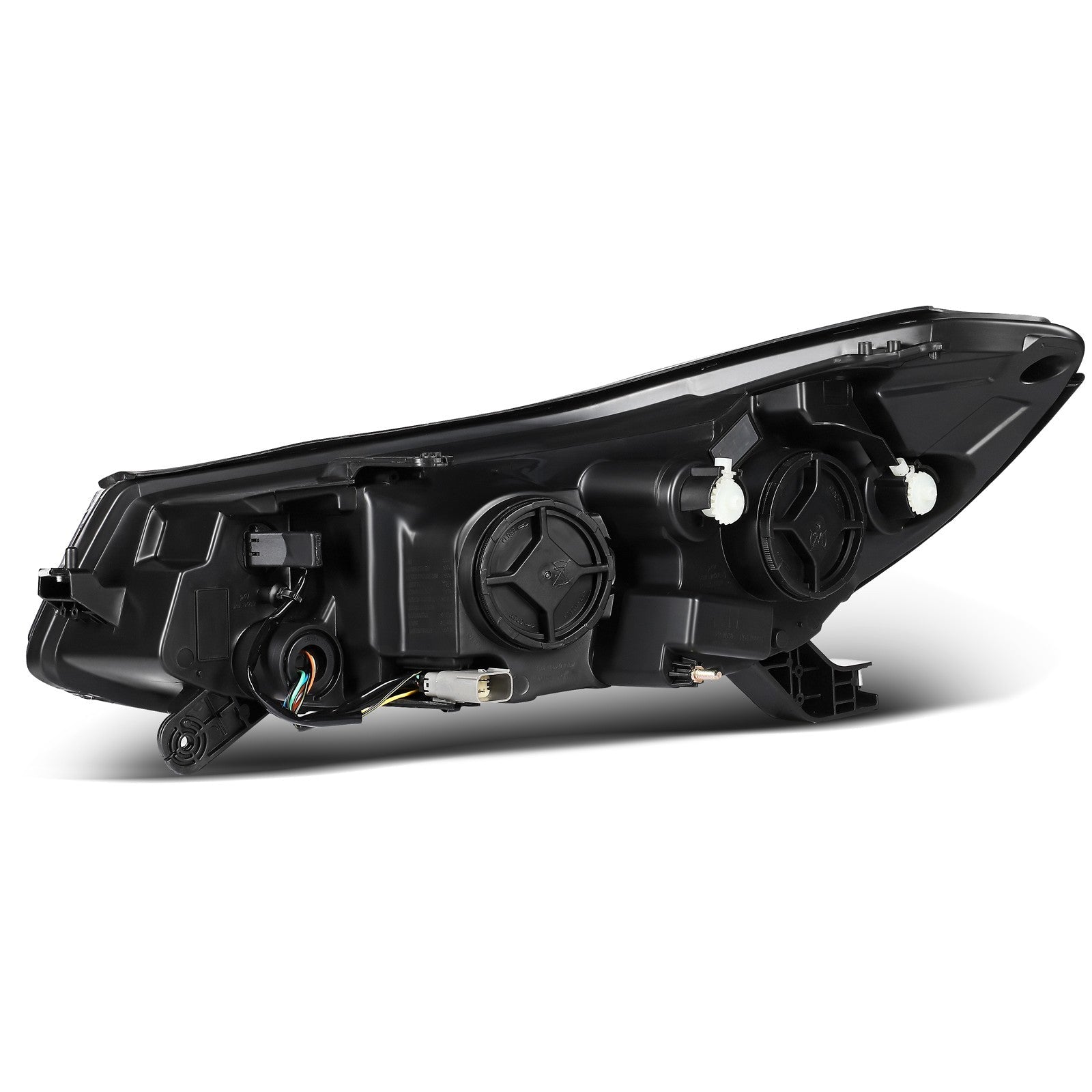 ECCPP Headlights Assembly For Chevrolet Trax LS 1.4L 1.8L 2017-2022 Pair Black 6B93BC-57