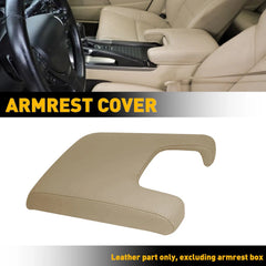 FOR 2009-2014 Acura TL Center Console Lid Armrest Cover Vinyl Leather Trim EOA 6B93BC-57