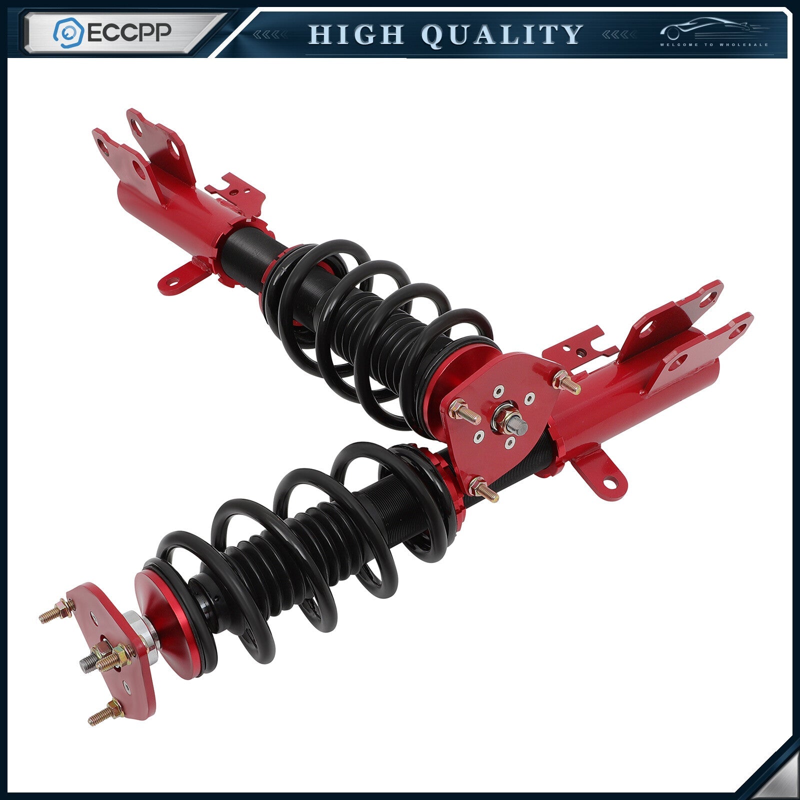 ECCPP Coilovers Shocks Adjustable Height For Toyota Camry 95-01 Strut Suspension ECCPP