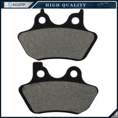 Rear Carbon Fiber Brake Pads For Harley Davidson Road King FLHR 2008-2014 2PCS 6B93BC-57