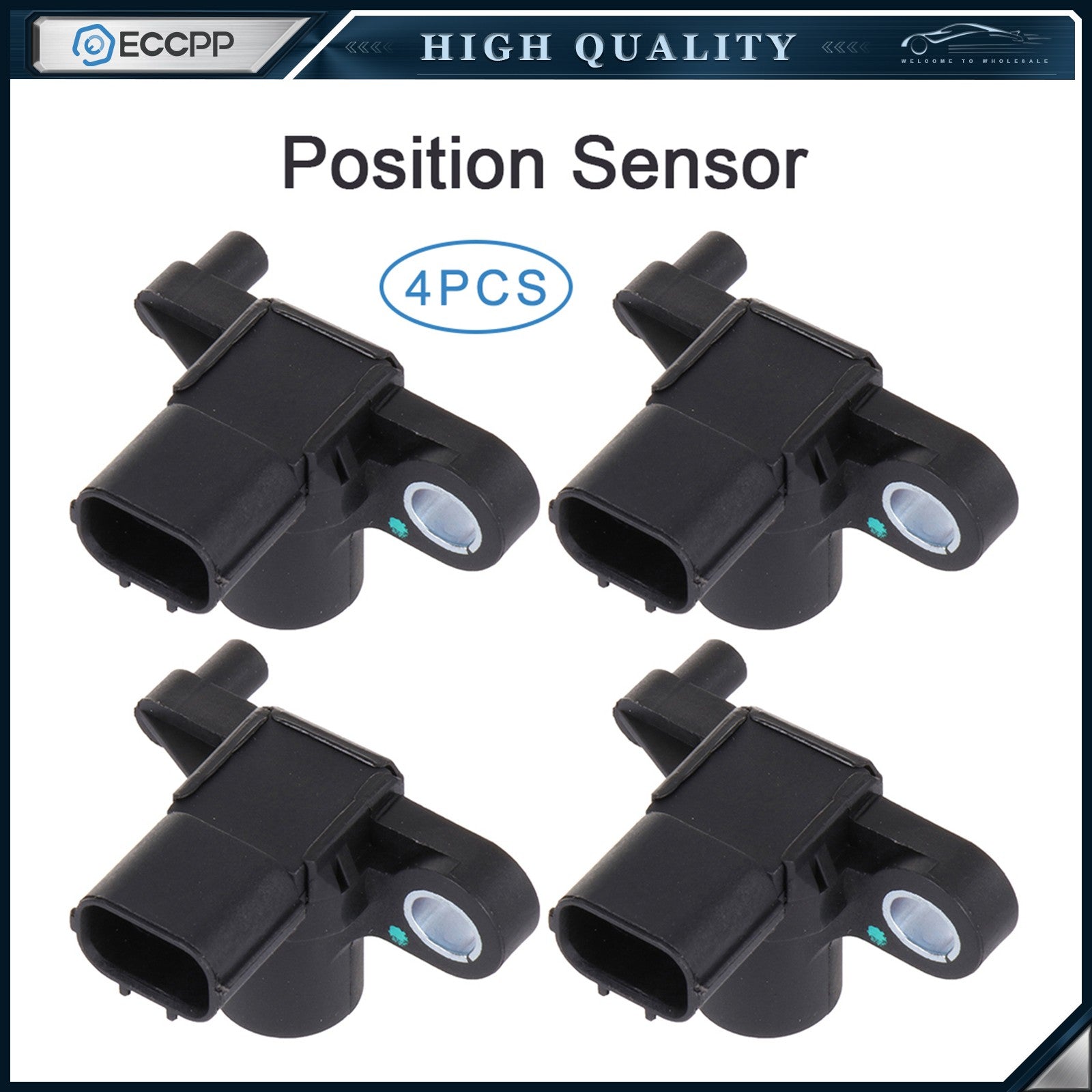 ECCPP Camshaft Position Sensor For ACURA 2004-2005 HONDA 2001-2005 37840-RJH-006 ECCPP