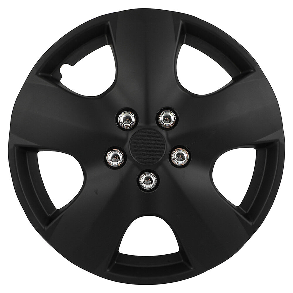 ECCPP 4X 15" Universal Hub Caps Wheel Cover Kit Snap On For R15 Tire 5 Lug Wheel 6B93BC-57