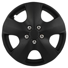 ECCPP 4X 15" Universal Hub Caps Wheel Cover Kit Snap On For R15 Tire 5 Lug Wheel 6B93BC-57