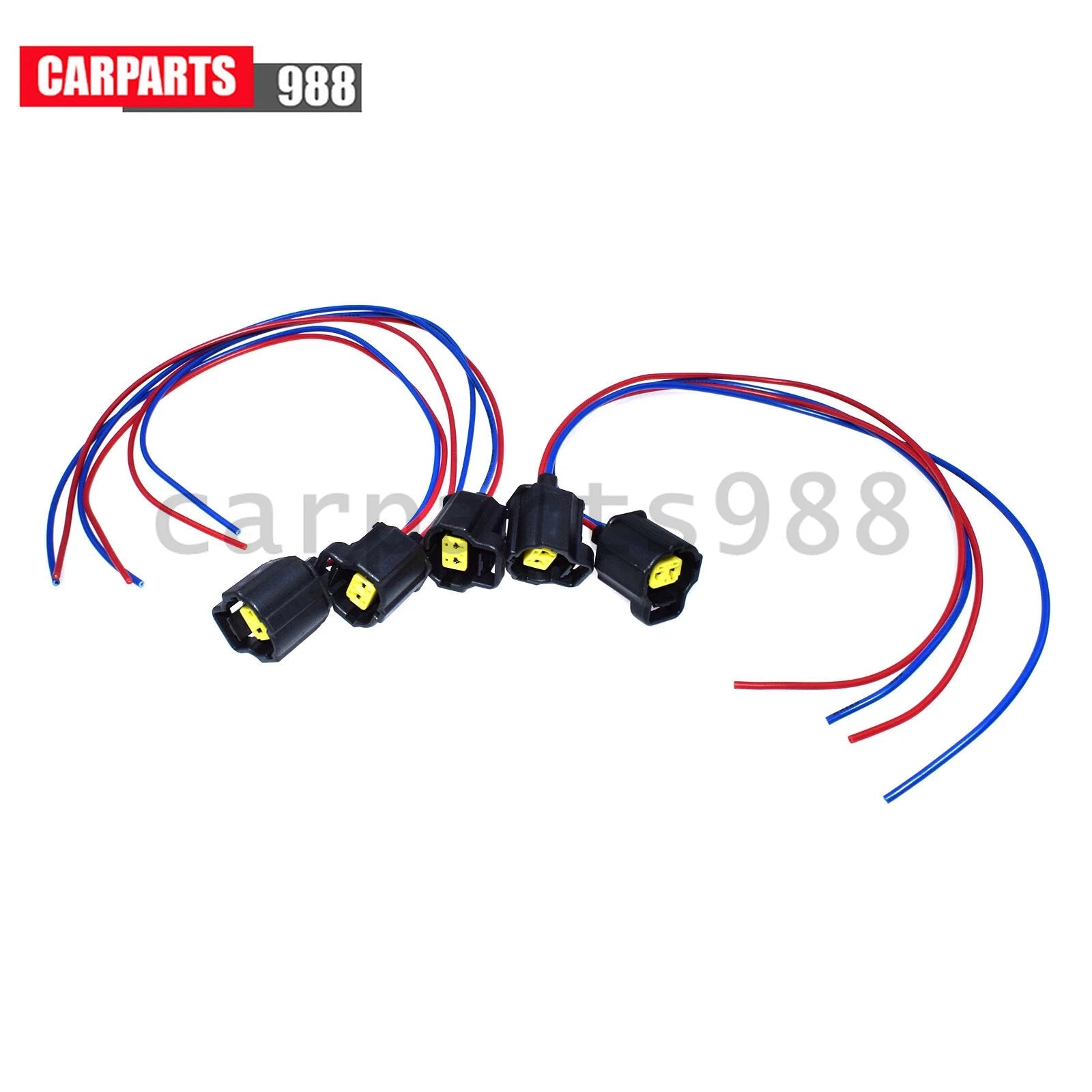 5x Coolant Temperature Sensor Connector Plug For Toyota 1P1562 S-2034 158-0421 6B93BC-57