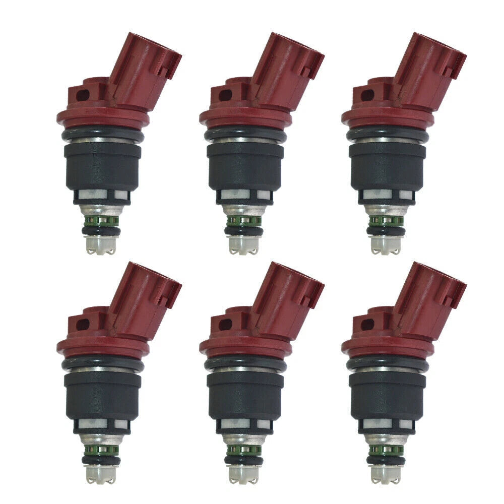 6x Fuel Injector For Nissan 200SX Sentra Maxima Altima 16600-RR544 16600-67U00 6B93BC-57