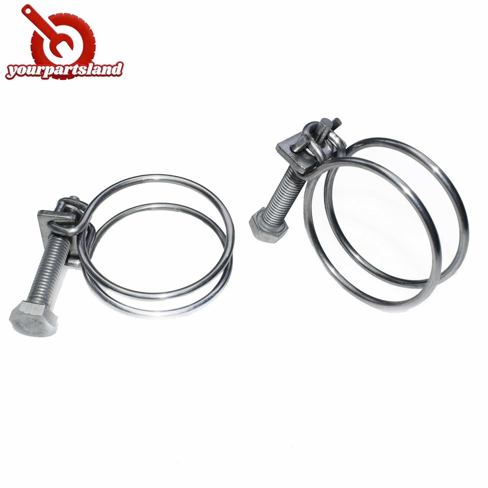 2X Radiator Hose Clamp For Subaru WRX Impreza STi Forester Legacy Baja 091748014 6B93BC-57