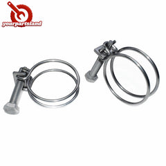 2X Radiator Hose Clamp For Subaru WRX Impreza STi Forester Legacy Baja 091748014 6B93BC-57