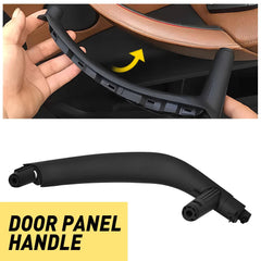 Passenger Side Black Interior Door Pull Handle for BMW X5 F15 X6 F16 2014-2018 A 6B93BC-57
