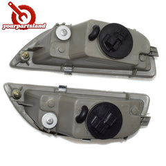 2pcs LH RH Front Fog Driving Lamp Light Clear Lens For Toyota Corolla 2001 2002 6B93BC-57
