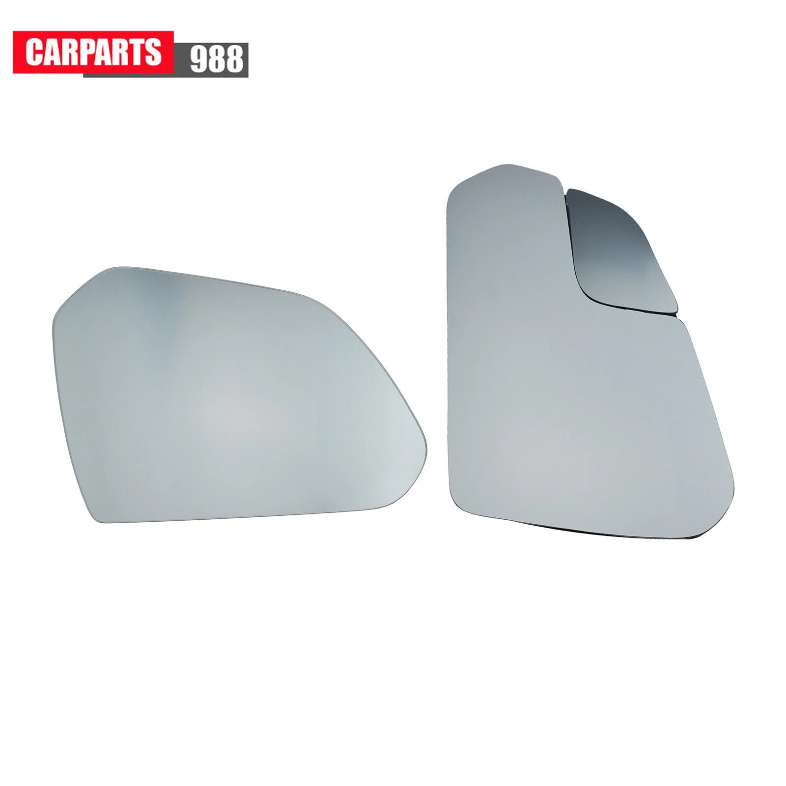 Pair LH RH Mirror Glass Heated For 2015-19 Hyundai Sonata 87611C2000 87621C2000 6B93BC-57
