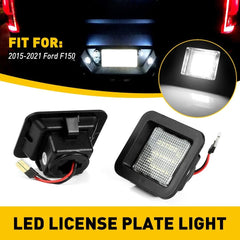 LED Smoke Lens License Plate Rear Bumper Fit Lights 15-22 Ford F-150 F150 Pickup 6B93BC-57