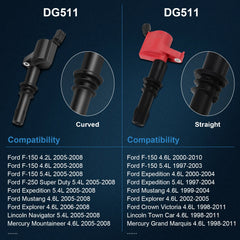 ECCPP 8 Ignition Coils For 5.4L V8 Ford F-150 Expedition 2005 2006 2007 2008 ECCPP