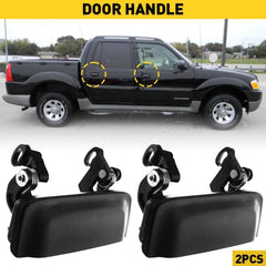 Left Right & Door Handle Set For 1998-2001 Ford Explorer Front Outer Primed 2Pc 6B93BC-57