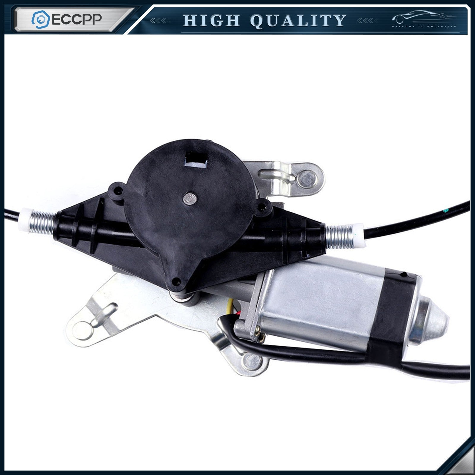 For 2002-2010 Ford Explorer Rear LH RH Power Window Regulator With Motor 6B93BC-57