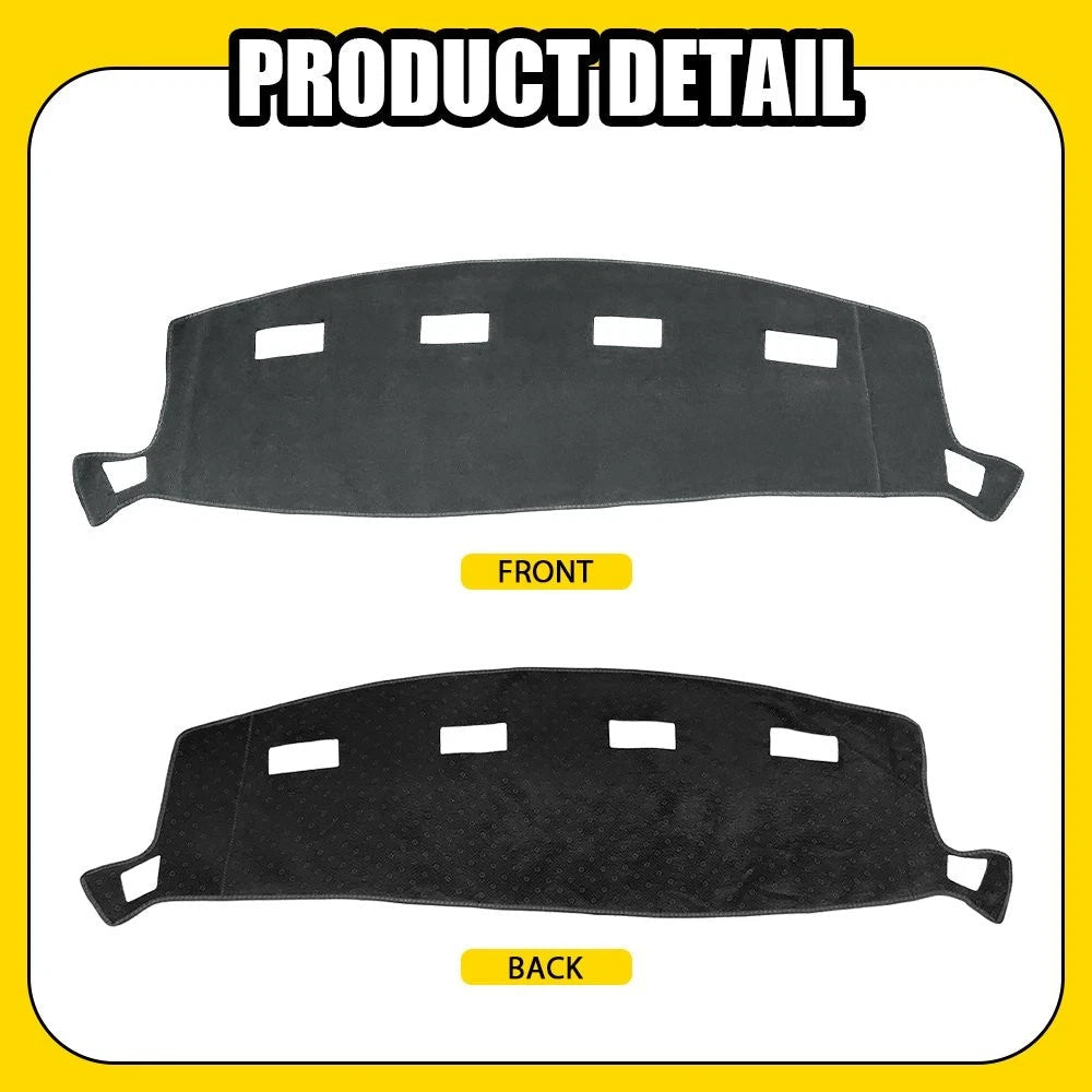 Dash Cover Mat Dashboard Pad Gray For 2002 03 04-2008 Dodge Ram 1500 2500 3500 A 6B93BC-57