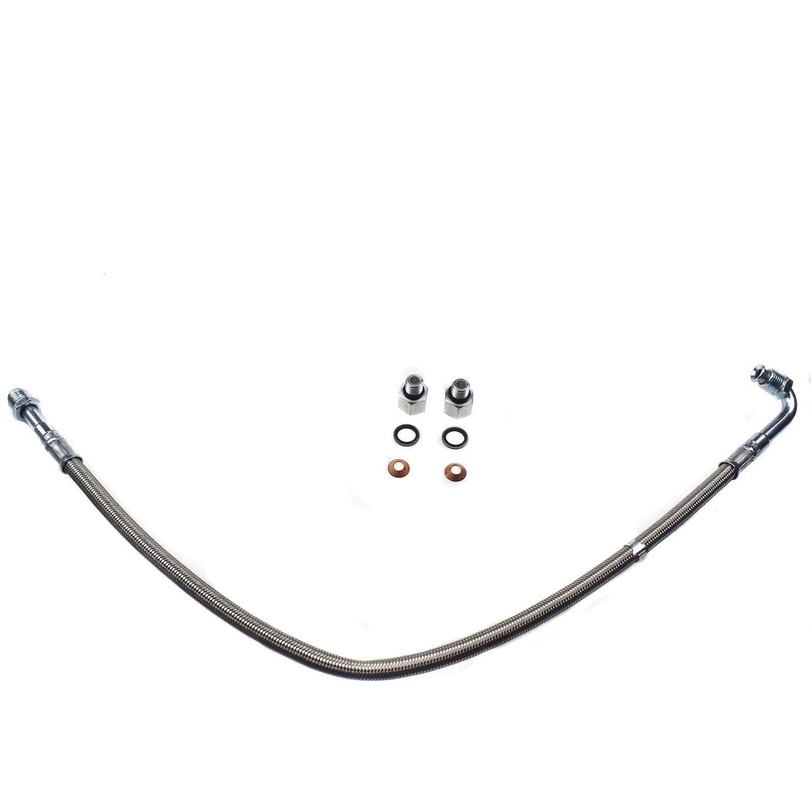 Turbo Oil Feed Line Tube & Connector For Dodge Ram Cummins 12V 5.9 1989-1998 6B93BC-57