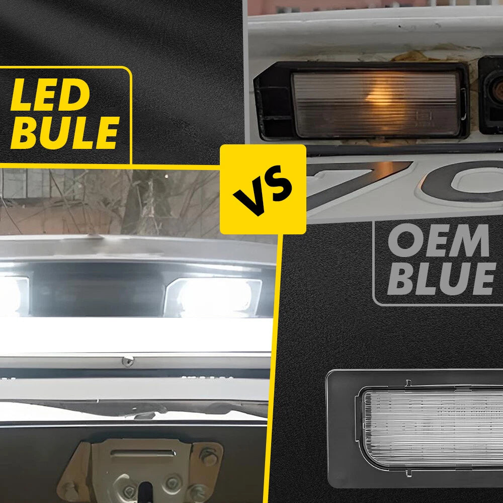 2x LED License Plate Lights Lamp for 2011-2020 Mistubishi Outlander Sport White 6B93BC-57