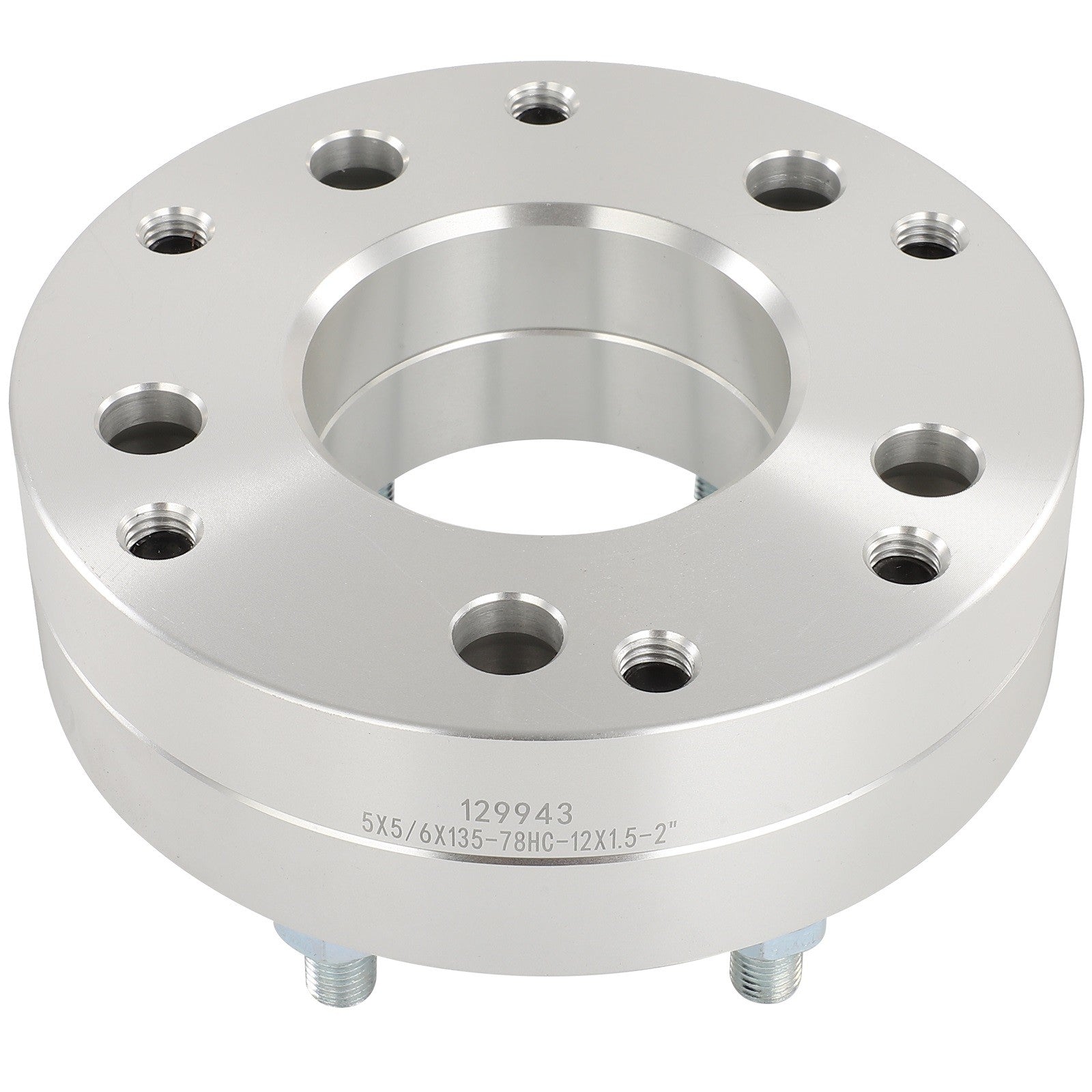 4 Pcs 2" 5x5 to 6x135 Wheel Adapters 12x1.5 For Chrysler Dodge 5 Lug to 6 Lug 6B93BC-57