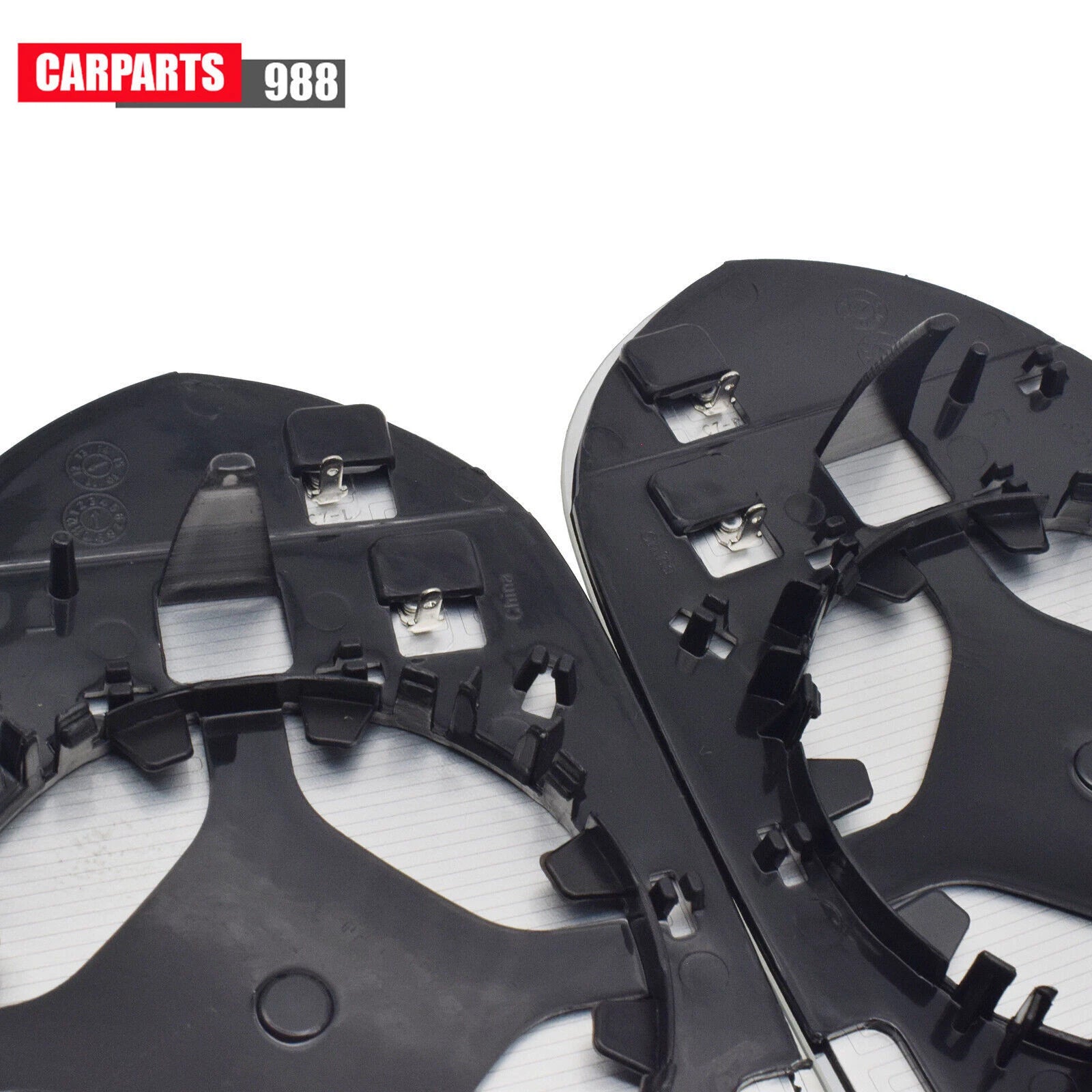 Pair Left Right Rearview Mirror Glass Heated For Audi A6 C7 C7.5 S6 4G 2012-2018 6B93BC-57