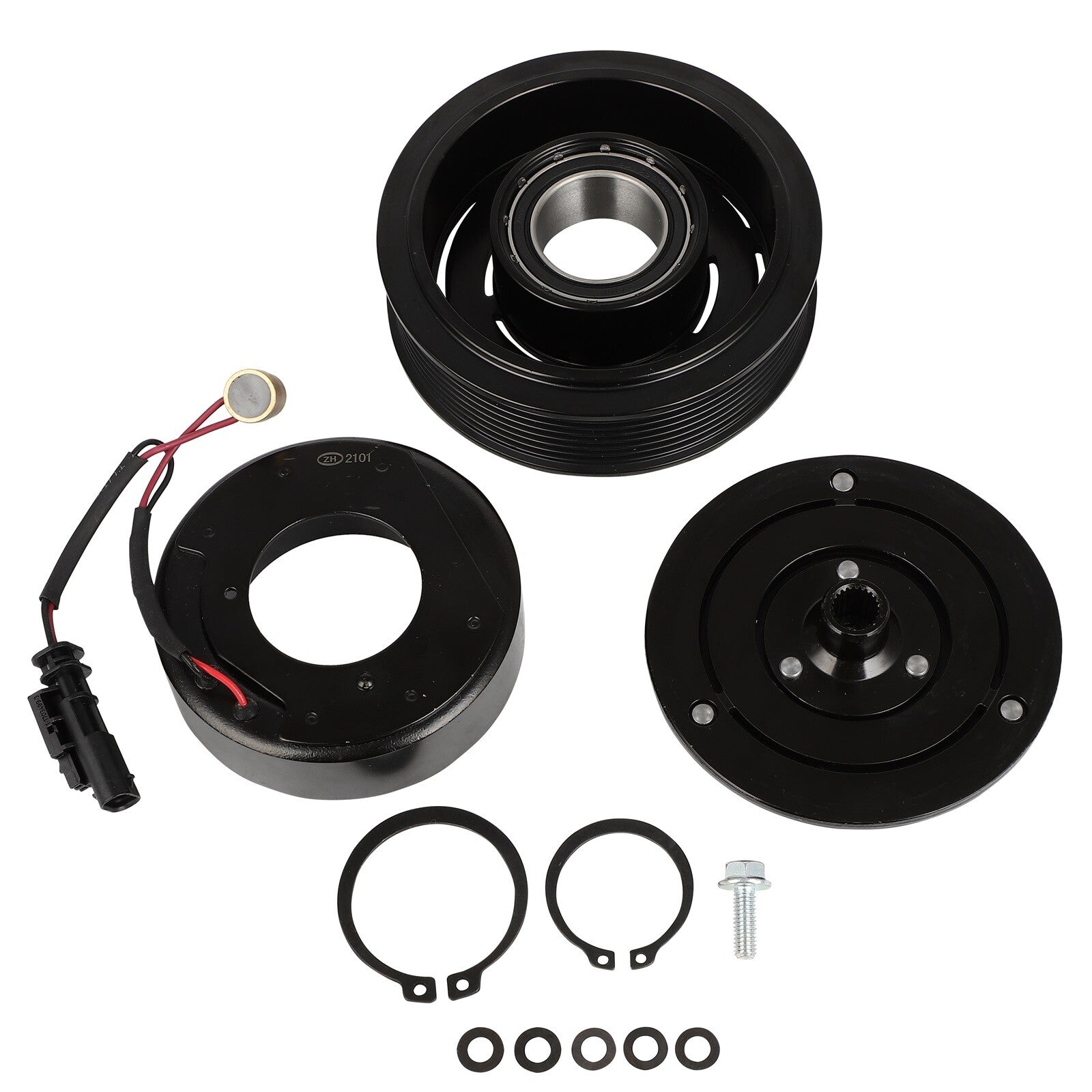 AC A/C Compressor Clutch Kits For Buick LaCrosse 2.4L Chevrolet Impala 2.4L 2014 6B93BC-57