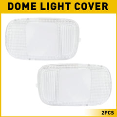 For 2002-2008 Dodge Ram 1500 2500 Overhead Console Dome Map Light Cover Lens Set 6B93BC-57