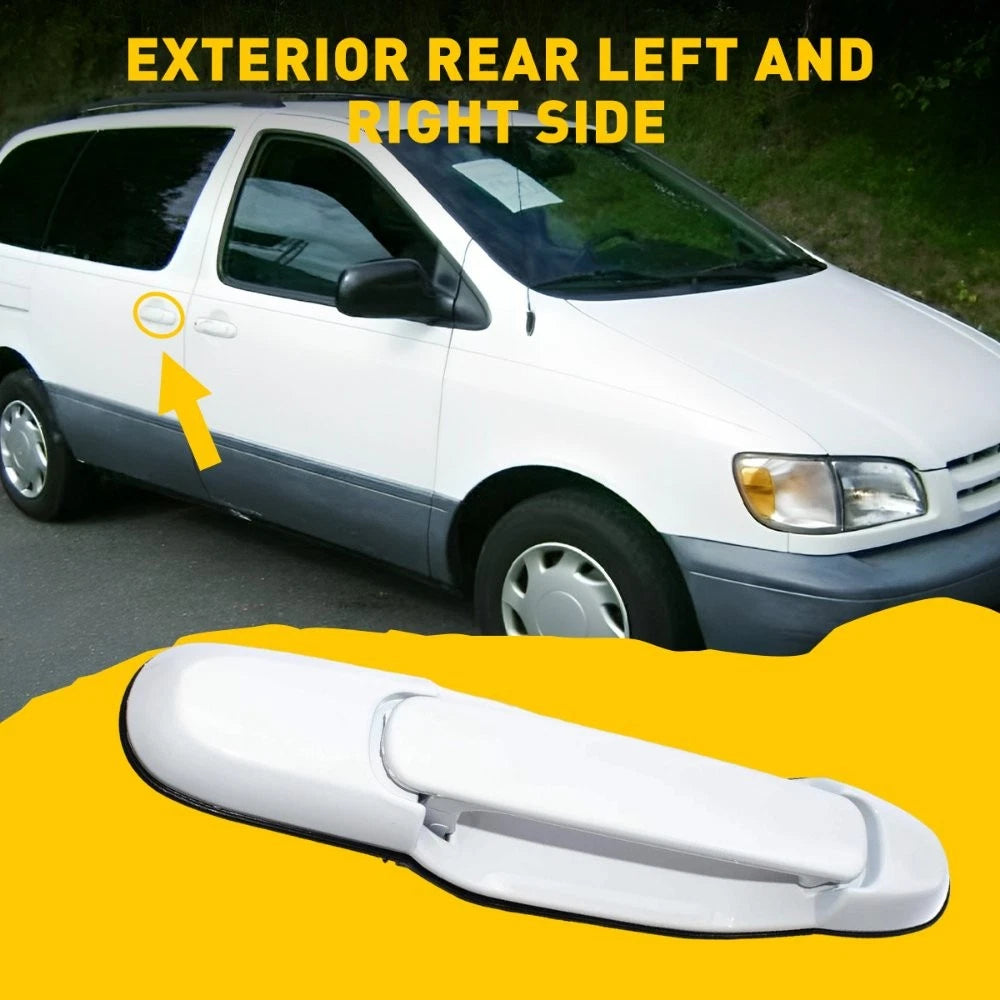 Rear Left Right Sliding Door for Handle 1998-2003 Toyota Sienna 040 White EOA 6B93BC-57