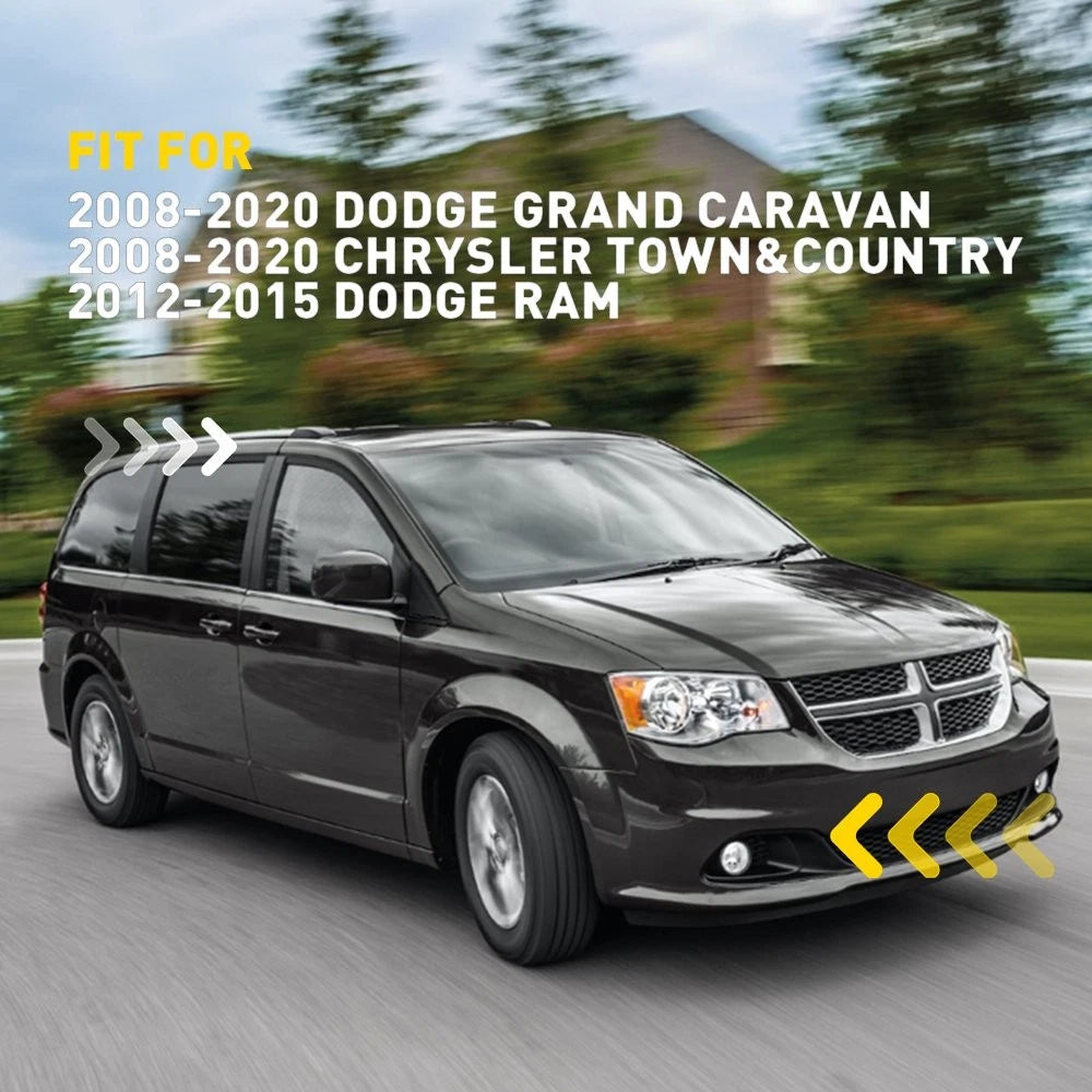 For 2008-2020 Dodge Grand Caravan Right Mirror Triangle Corner Molding Fender EA 6B93BC-57