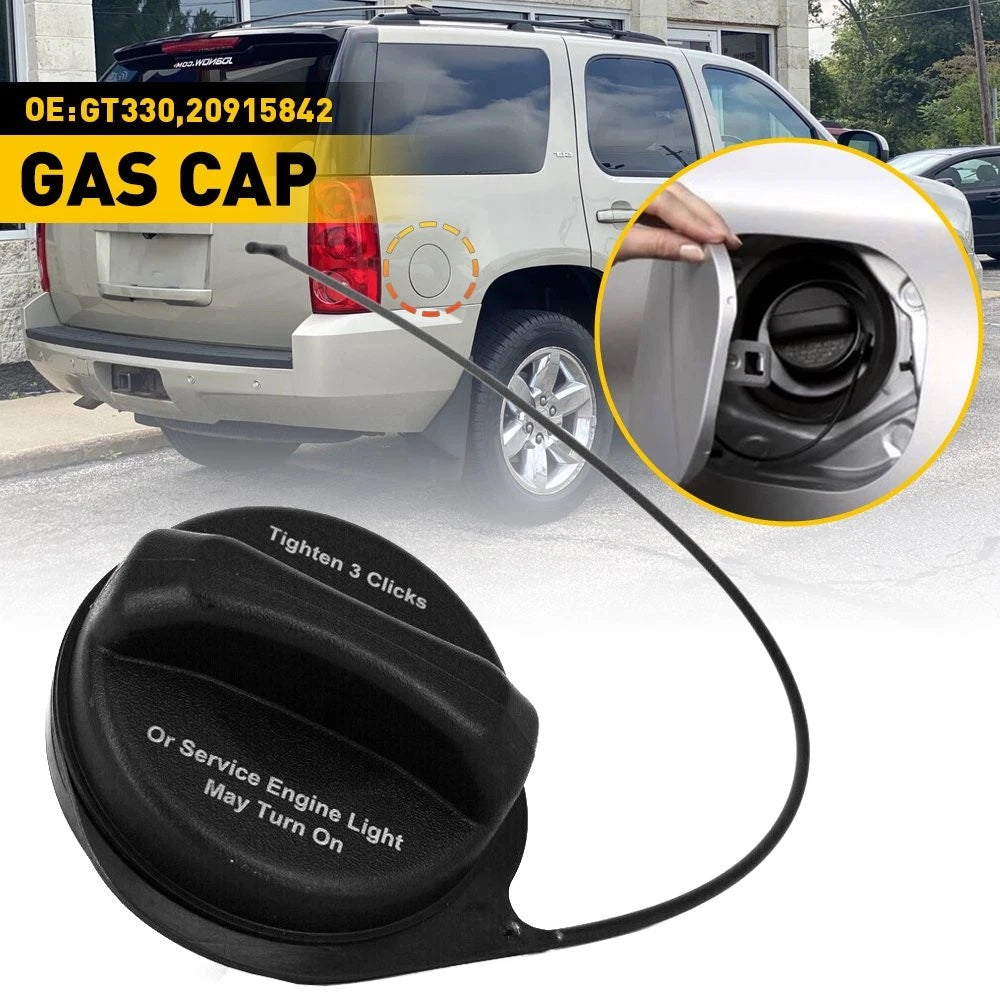 For GT330 AUXITO Fuel Gas Tank Filler Cap OEM # 20915842 With Tether AUXITO