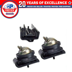 Motor & Trans Mount 3PCS Set for 99-04 Nissan Frontier 3.3L 4WD/ Xterra 3.3L 6B93BC-57