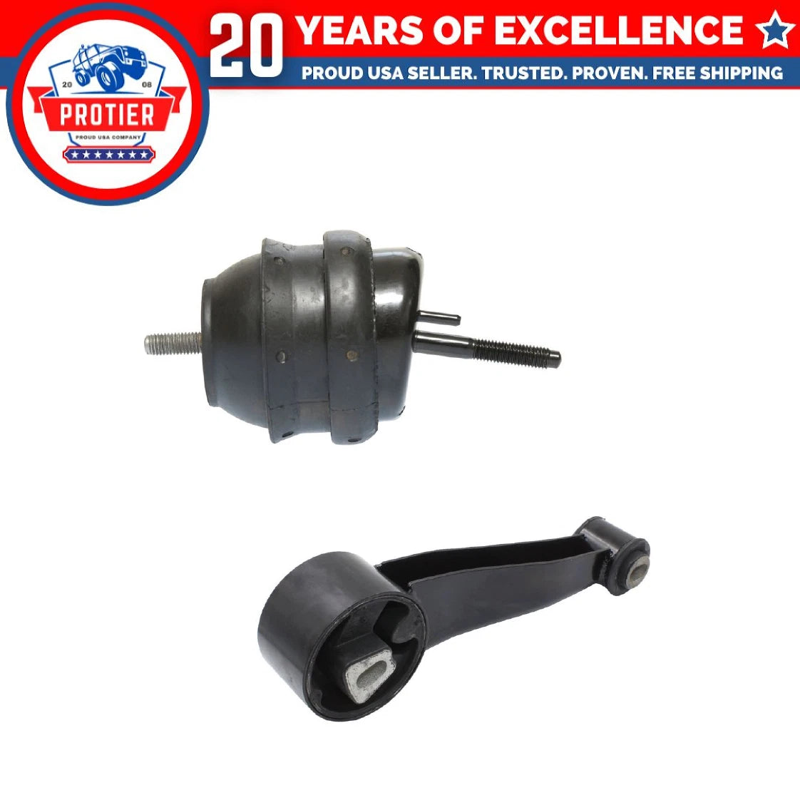 Engine Motor & Torque Strut Mount 2PCS Set Fit 2006-2008 Buick Lucerne 3.8L 6B93BC-57