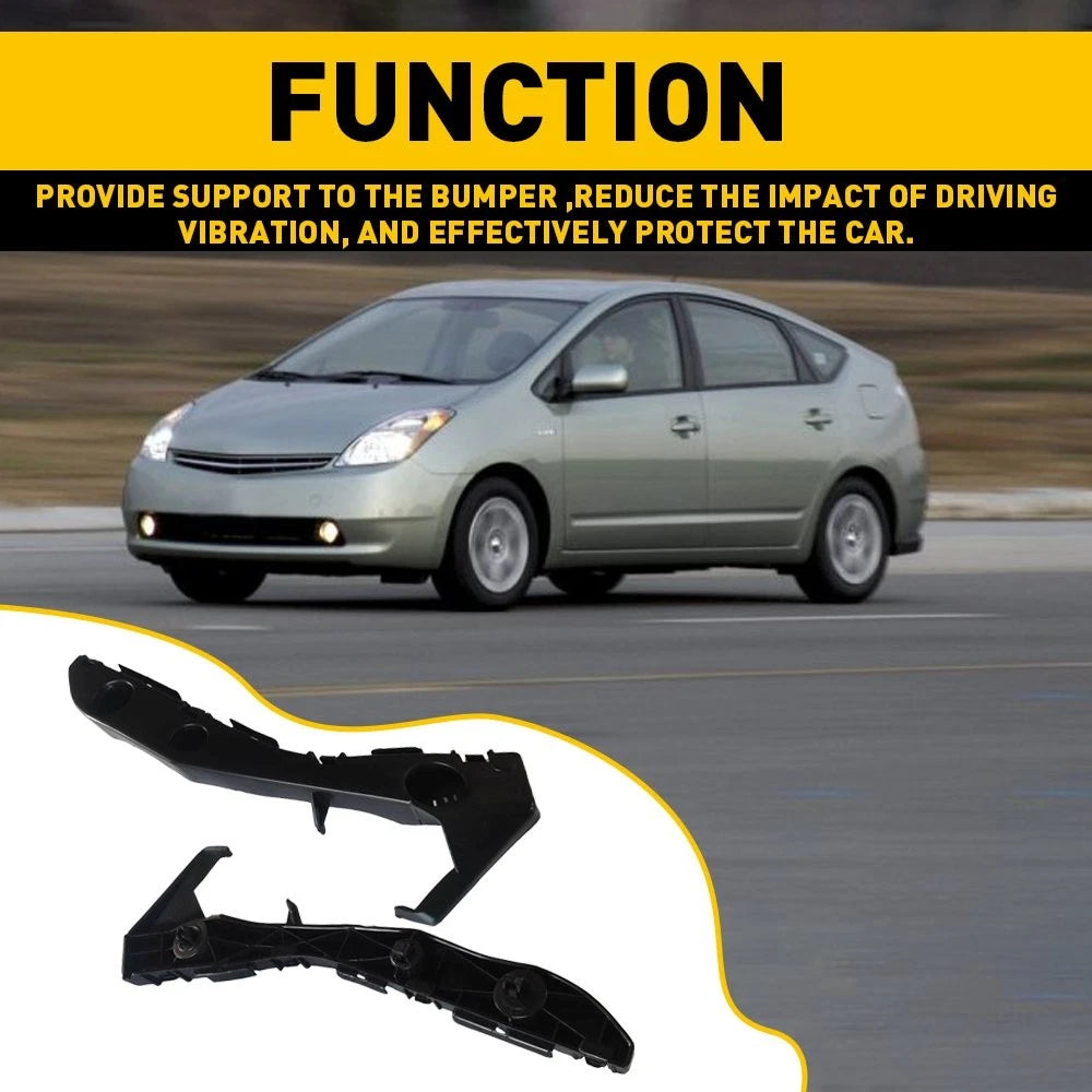 4x Bracket Bumper For 2004-2009 Front Toyota Prius Rear Left & Right Side Lower 6B93BC-57