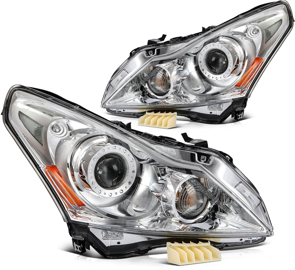 Headlights Assembly For Infiniti G37 2010 2011-2013 G25 2011-2012 Left+Right 6B93BC-57