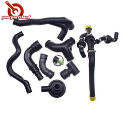 1.8T Crankcase Breather Hose Pipe Valve Kit for Audi A3 TT VW Jetta Seat Skoda 6B93BC-57